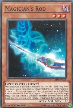 Magician's Rod⁣ - Legendary Duelists: Magical Hero⁣ (Common)⁣ [008]