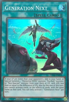 Generation Next⁣ - Legendary Duelists: Magical Hero⁣ (Super Rare)⁣ [014]