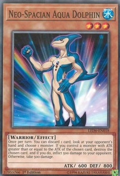 Neo-Spacian Aqua Dolphin - Legendary Duelists: Magical Hero (Common) [LED6-018]