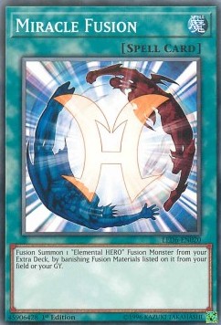 Miracle Fusion⁣ - Legendary Duelists: Magical Hero⁣ (Common)⁣ [020]