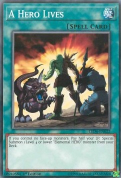 A Hero Lives⁣ - Legendary Duelists: Magical Hero⁣ (Common)⁣ [022]
