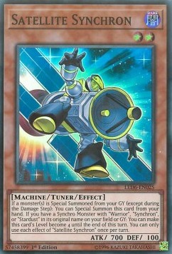 Satellite Synchron⁣ - Legendary Duelists: Magical Hero⁣ (Super Rare)⁣ [025]