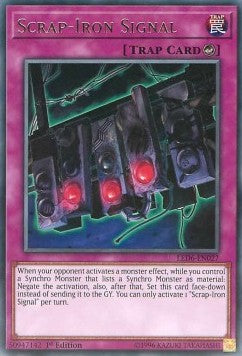 Scrap-Iron Signal⁣ - Legendary Duelists: Magical Hero⁣ (Rare)⁣ [027]