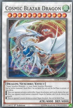 Cosmic Blazar Dragon⁣ - Legendary Duelists: Magical Hero⁣ (Common)⁣ [029]
