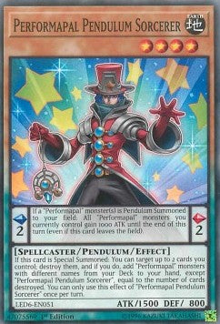Performapal Pendulum Sorcerer⁣ - Legendary Duelists: Magical Hero⁣ (Common)⁣ [051]