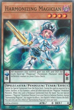 Harmonizing Magician⁣ - Legendary Duelists: Magical Hero⁣ (Common)⁣ [053]