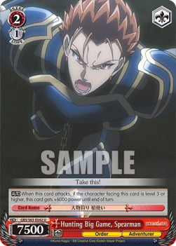 Hunting Big Game, Spearman - Goblin Slayer (Uncommon) [GBS/S63-042]