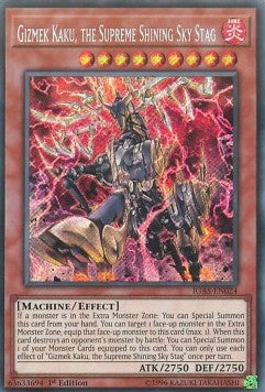 Gizmek Kaku, the Supreme Shining Sky Stag⁣ - Ignition Assault⁣ (Secret Rare)⁣ [024]