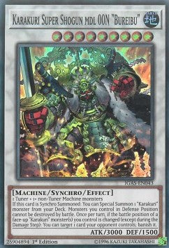 Karakuri Super Shogun mdl 00N "Bureibu"⁣ - Ignition Assault⁣ (Super Rare)⁣ [043]