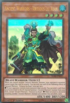 Ancient Warriors - Virtuous Liu Xuan⁣ - Ignition Assault⁣ (Ultra Rare)⁣ [011]