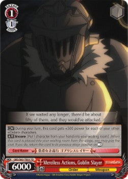Merciless Actions, Goblin Slayer - Goblin Slayer (Trial Deck) [GBS/S63-T05]