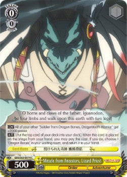 Miracle from Ancestors, Lizard Priest - Goblin Slayer (Common) [GBS/S63-014]