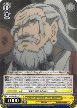 Spirited Dreams, Dwarf Shaman - Goblin Slayer (Common) [GBS/S63-015]