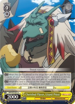 Cherished Flavor, Lizard Priest - Goblin Slayer (Common) [GBS/S63-017]