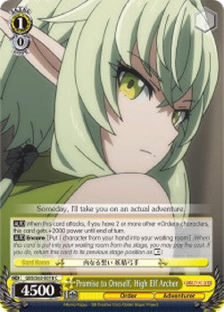 Promise to Oneself, High Elf Archer - Goblin Slayer (Common) [GBS/S63-018]