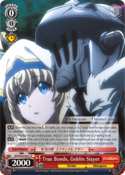 True Bonds, Goblin Slayer - Goblin Slayer (Rare) [GBS/S63-031]