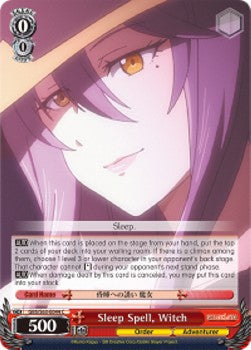 Sleep Spell, Witch - Goblin Slayer (Common) [GBS/S63-044]