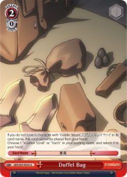 Duffel Bag - Goblin Slayer (Uncommon) [GBS/S63-055]