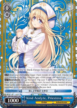 Kind Acolyte, Priestess (V.2 - Super Rare) - Goblin Slayer (Super Rare) [GBS/S63-061]