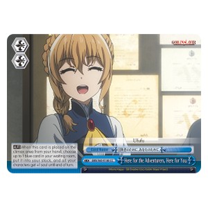 Here for the Adventurers, Here for You. (V.1 - Climax Common) - Goblin Slayer (Climax Common) [GBS/S63-100]