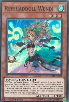Reeshaddoll Wendi⁣ - Structure Deck: Shaddoll Showdown⁣ (Super Rare)⁣ [002]