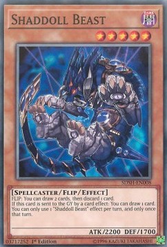Shaddoll Beast⁣ - Structure Deck: Shaddoll Showdown⁣ (Common)⁣ [008]