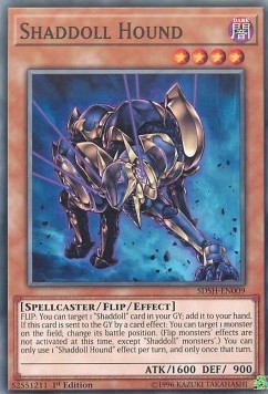 Shaddoll Hound⁣ - Structure Deck: Shaddoll Showdown⁣ (Common)⁣ [009]