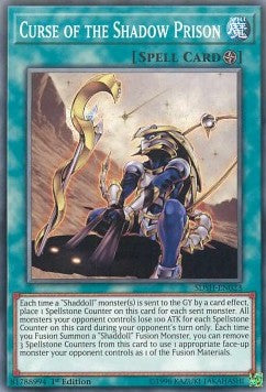 Curse of the Shadow Prison⁣ - Structure Deck: Shaddoll Showdown⁣ (Common)⁣ [023]