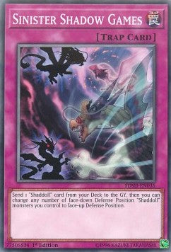 Sinister Shadow Games⁣ - Structure Deck: Shaddoll Showdown⁣ (Common)⁣ [035]