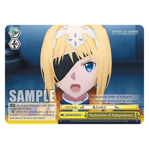 Declaration of Independence (V.1 - Climax Common)⁣ - Sword Art Online -Alicization-⁣ (Climax Common)⁣ [024]