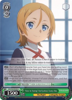 "Sister-In-Training" Fizel Synthesis Twenty-Nine⁣ - Sword Art Online -Alicization-⁣ (Uncommon)⁣ [034]