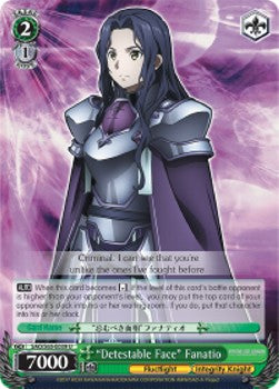 "Detestable Face" Fanatio⁣ - Sword Art Online -Alicization-⁣ (Uncommon)⁣ [039]
