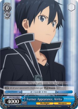 Former Appearance, Kirito⁣ - Sword Art Online -Alicization-⁣ (Common)⁣ [090]