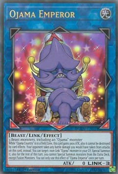 Ojama Emperor⁣ - Duel Overload⁣ (Ultra Rare)⁣ [033]