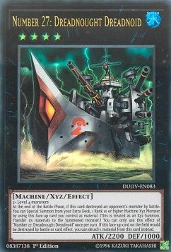 Number 27: Dreadnought Dreadnoid⁣ - Duel Overload⁣ (Ultra Rare)⁣ [083]
