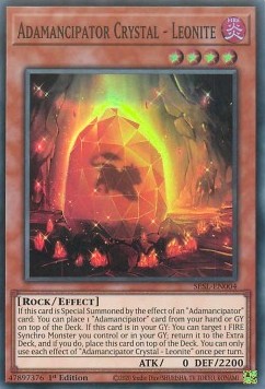 Adamancipator Crystal - Leonite⁣ - Secret Slayers⁣ (Super Rare)⁣ [004]