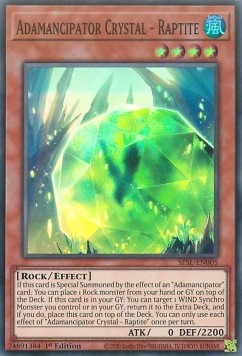 Adamancipator Crystal - Raptite⁣ - Secret Slayers⁣ (Super Rare)⁣ [005]
