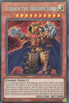 Eldlich the Golden Lord⁣ - Secret Slayers⁣ (Secret Rare)⁣ [027]