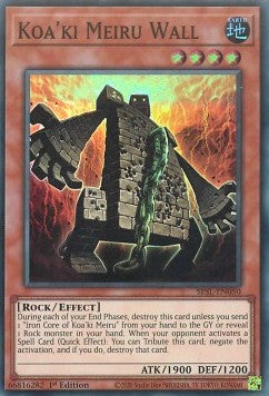Koa'ki Meiru Wall - Secret Slayers (Super Rare) [SESL-050]