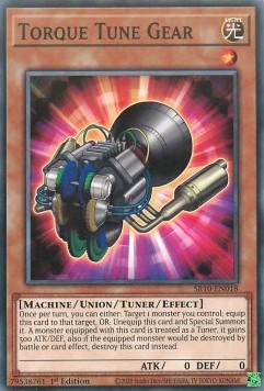 Torque Tune Gear⁣ - Structure Deck: Mechanized Madness⁣ (Common)⁣ [018]