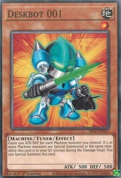 Deskbot 001⁣ - Structure Deck: Mechanized Madness⁣ (Common)⁣ [021]