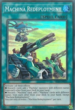 Machina Redeployment⁣ - Structure Deck: Mechanized Madness⁣ (Super Rare)⁣ [023]
