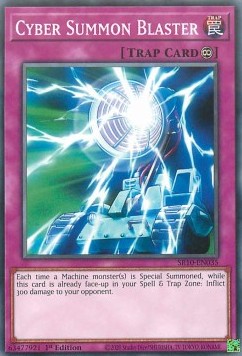 Cyber Summon Blaster⁣ - Structure Deck: Mechanized Madness⁣ (Common)⁣ [035]