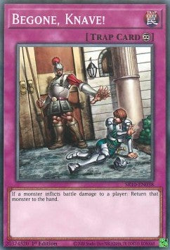 Begone, Knave!⁣ - Structure Deck: Mechanized Madness⁣ (Common)⁣ [038]