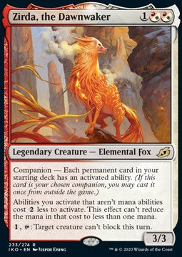 Zirda, the Dawnwaker - Ikoria: Lair of Behemoths (Rare) [IKO-233]