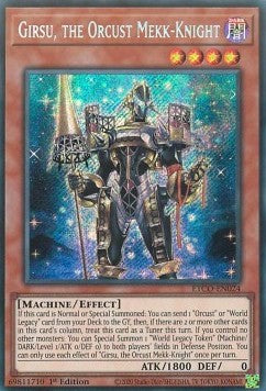 Girsu, the Orcust Mekk-Knight⁣ - Eternity Code⁣ (Secret Rare)⁣ [024]
