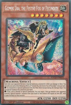 Gizmek Uka, the Festive Fox of Fecundity⁣ - Eternity Code⁣ (Secret Rare)⁣ [031]