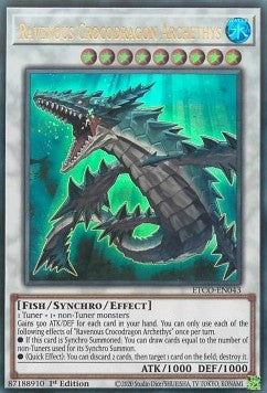 Ravenous Crocodragon Archethys⁣ - Eternity Code⁣ (Ultra Rare)⁣ [043]