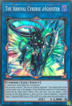 The Arrival Cyberse @Ignister⁣ - Eternity Code⁣ (Super Rare)⁣ [050]