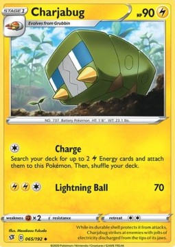 Charjabug - Rebel Clash (Uncommon) [RCL-65]